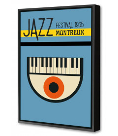 Toile+caisse américaine Jazz Montreux