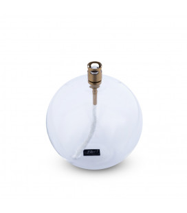 Bougie Éternelle Ronde Laitonnée 11cm M