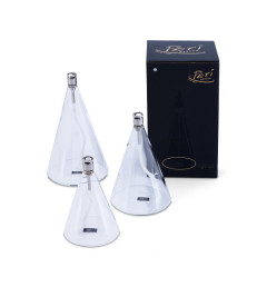 Bougie Éternelle Icone Chromé PM 12cm