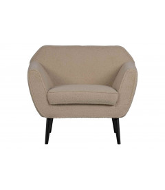 Fauteuil Rocco Teddy Sable