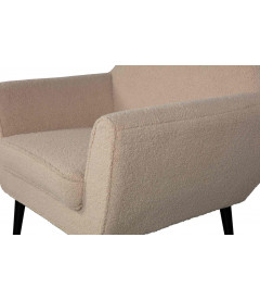 Fauteuil Rocco Teddy Sable