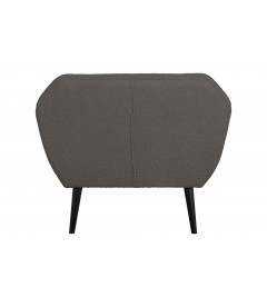 Fauteuil Rocco Teddy Mud