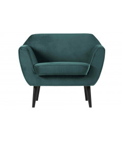 Fauteuil Rocco velours Teal