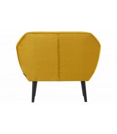 Fauteuil Rocco velours moutardeWOOOD by De Eekhoorn Fauteuil Rocco velours moutardeWOOOD by De Eekhoorn