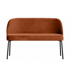 Banquette de Table 2 Places Vogue Velours rouille