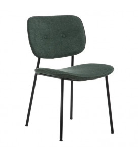 Lot de 4 Chaises Bouton Verte