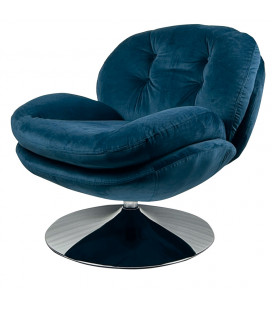 Fauteuil Pivotant Memento Bleu