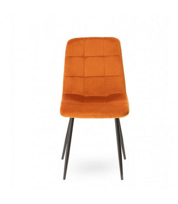 Chaise Manta Orange Brûlé