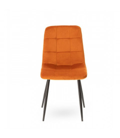 Chaise Manta Orange Brûlé Chaise Manta Orange Brûlé