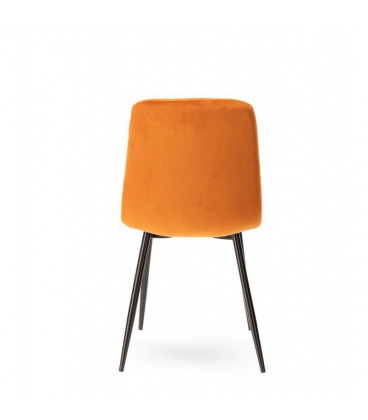 Chaise Manta Orange Brûlé