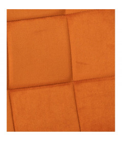 Chaise Manta Orange Brûlé Chaise Manta Orange Brûlé