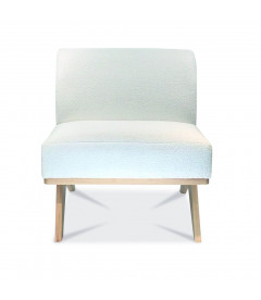 Fauteuil Singulier bouclé
