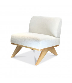 Fauteuil Singulier bouclé