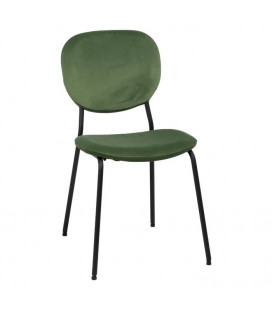 Lot de 2 chaises Suzanne vert foncé