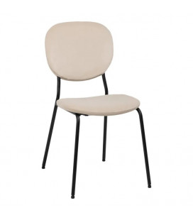 Lot de 2 chaises Suzanne beige