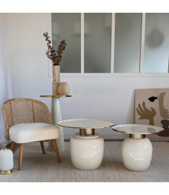 Sellette DODU métal écru