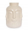 Vase céramique Monsieur blanc cassé