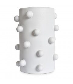 Vase céramique Boule blanc