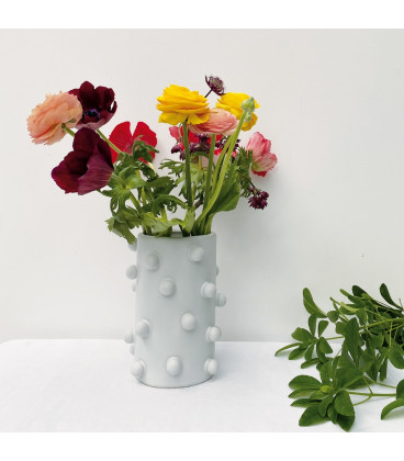 Vase céramique Boule terracotta