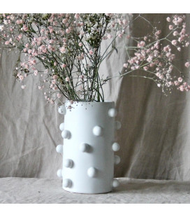 Vase céramique Boule terracotta