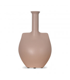 Vase céramique subtile nude