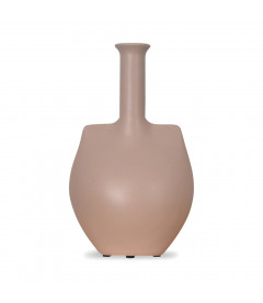 Vase céramique subtile nude