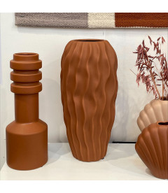 Vase céramique Dam terracotta