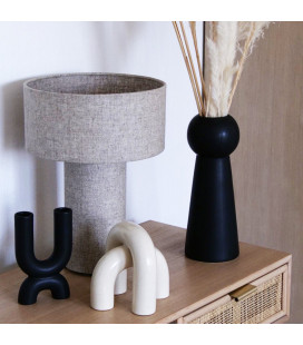 Vase céramique Insolite noir 2