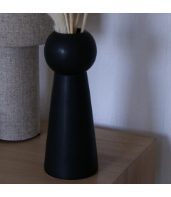 Vase céramique Insolite noir