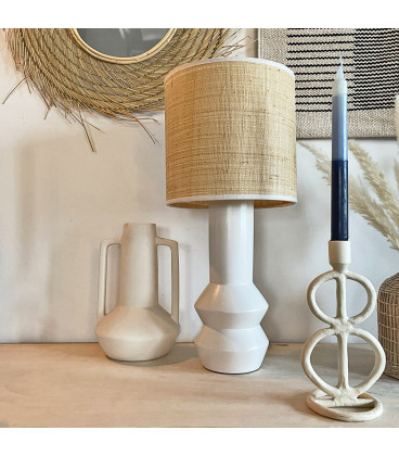 Vase céramique Ligne blanc