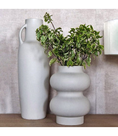 Vase céramique Double blanc