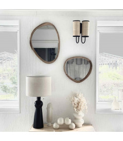 Vase céramique Double blanc