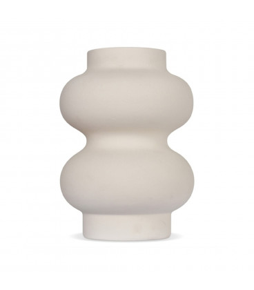 Vase céramique Double blanc
