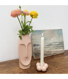 Vase ceramic Visage nude