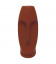 Vase ceramic Visage terracotta