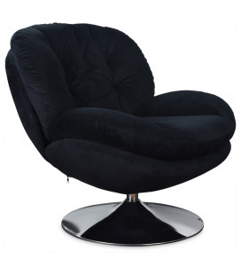 Fauteuil Pivotant Nuage Noir