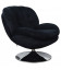 Fauteuil Pivotant Nuage Noir