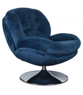 Fauteuil Pivotant Nuage Bleu