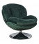 Fauteuil Pivotant Nuage Vert
