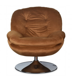 Fauteuil Pivotant Memento Marron