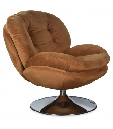 Fauteuil Pivotant Memento Marron