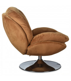 Fauteuil Pivotant Memento Marron