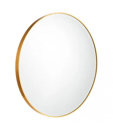 Miroir Doré Rond 100cm