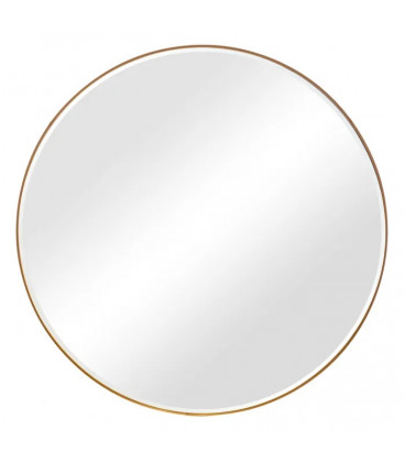 Miroir Doré Rond 80cm