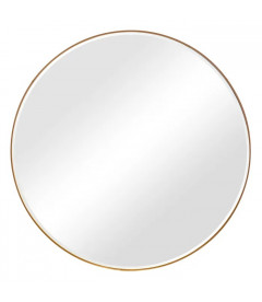 Miroir Doré Rond 80cm
