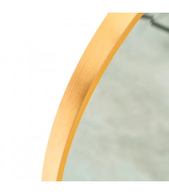 Miroir Doré Rond 80cm