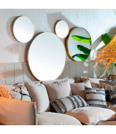 Miroir Doré Rond 60cm