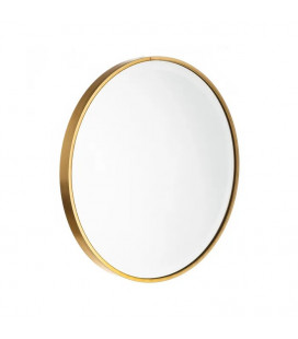 Miroir Doré Rond 40cm