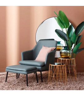 Miroir Noir Rond 100cm 2