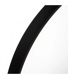 Miroir Noir Rond 100cm